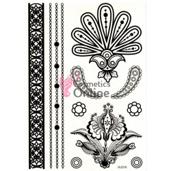 Tatuaje temporare pentru corp HENNA HLC019